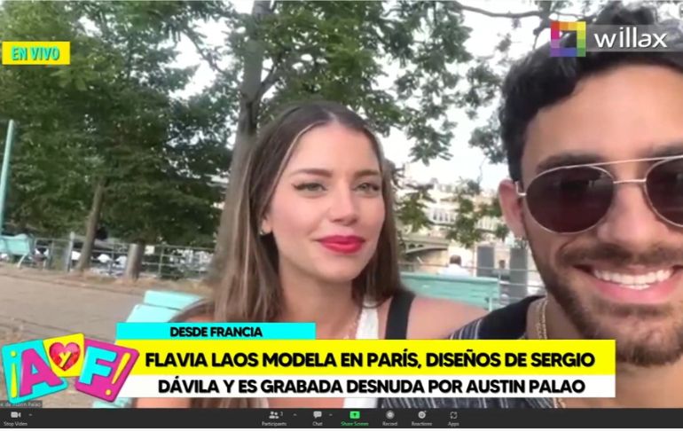 Portada: Austin Palao afirma que sí ha pensado en declarársele a Flavia Laos