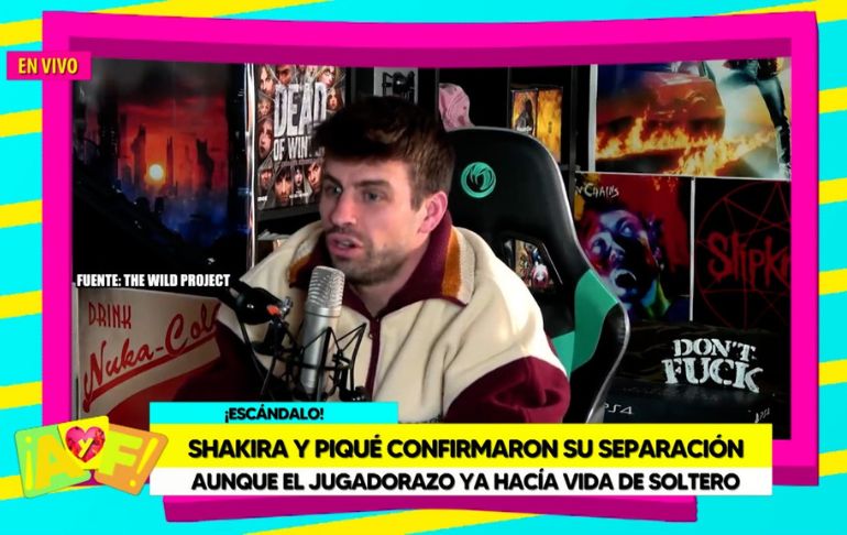 Portada: Gerard Piqué prefería jugar fútbol a tener intimidad con Shakira