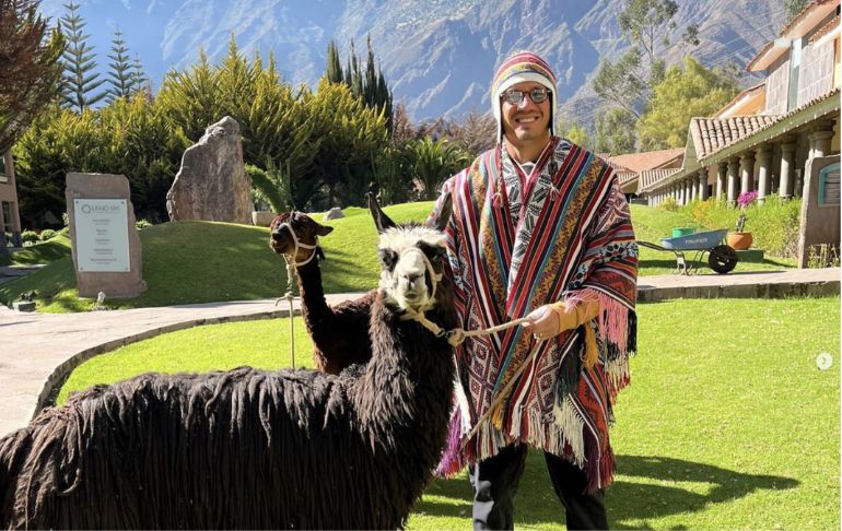 Portada: Gianluca Lapadula tras permanecer varios días en Perú: "Cada rincón que visité tocó mi corazón"