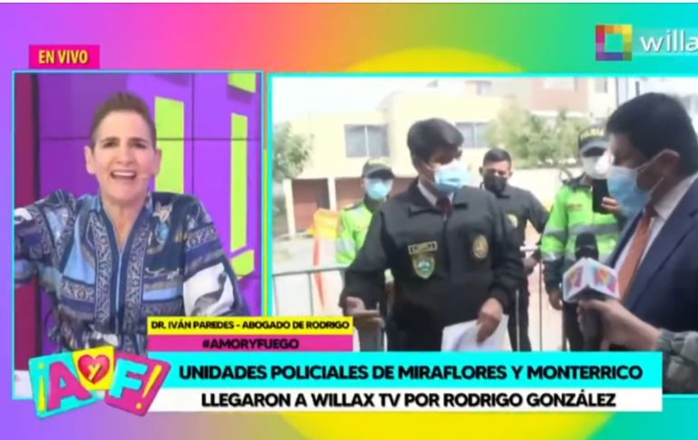Gigi Mitre: "Sobre mi cadáver se llevan preso a Rodrigo González"