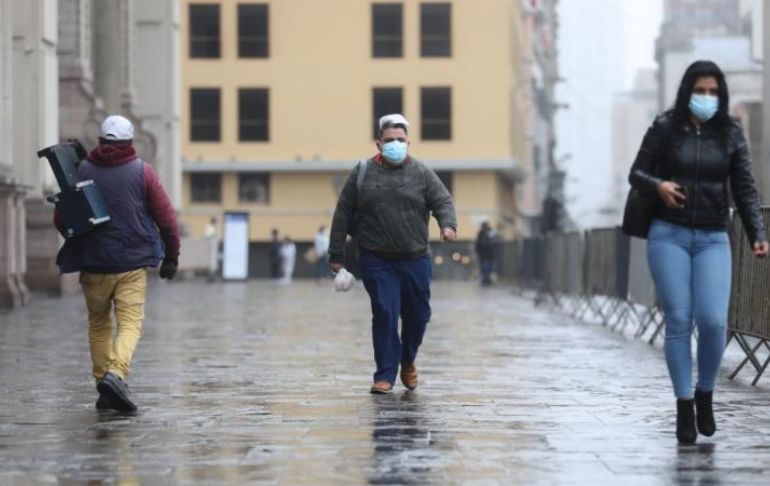 Portada: Senamhi: Invierno en Lima inició con temperaturas por debajo de los 10.3 °C