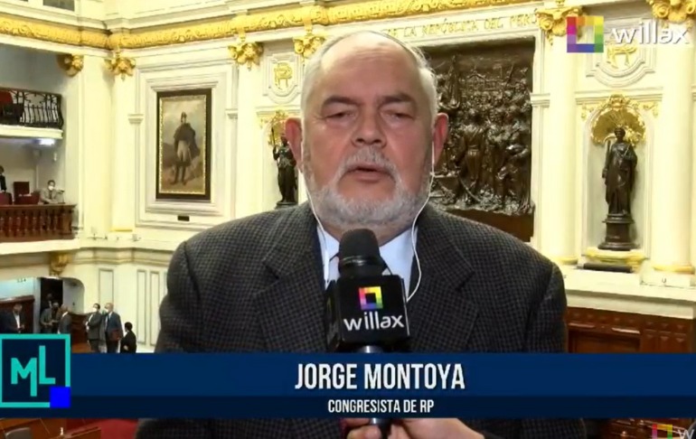 Portada: Jorge Montoya: "Hubo fraude en las elecciones al permitir que Castillo y Boluarte postulen" | VIDEO