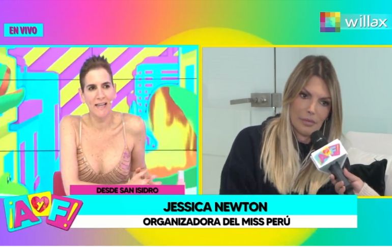 Portada: Jessica Newton explicó por qué Yely Rivera no coronó a Alessia Rovegno