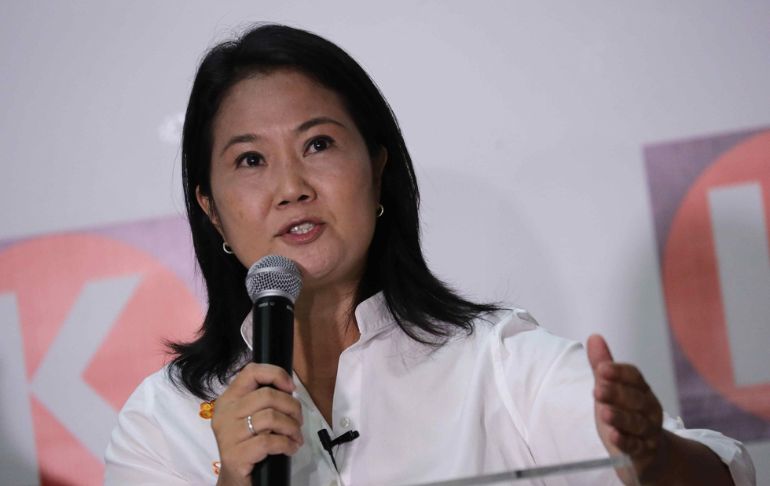 Keiko Fujimori: "Se va confirmando que mi prisión preventiva fue injusta"