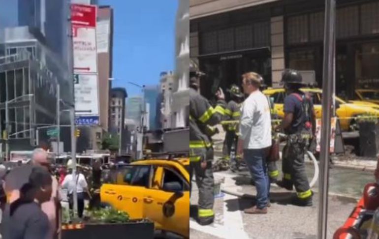 EE.UU.: taxista arrolla a 6 personas en el centro de Manhattan