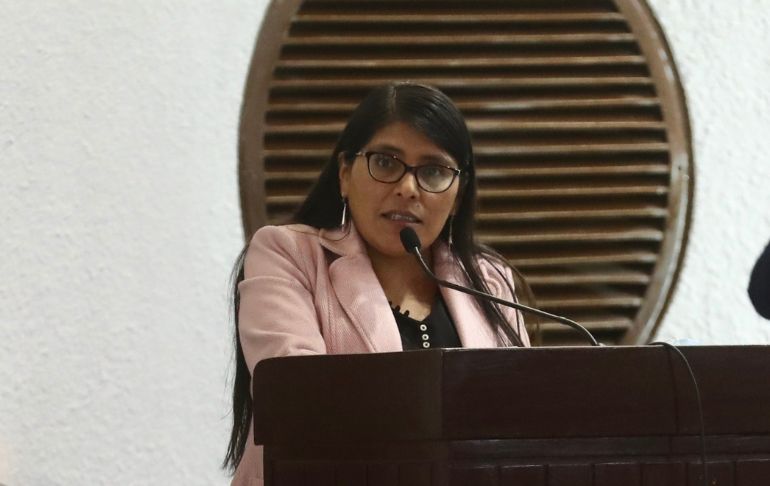 Margot Palacios sobre Pedro Castillo: "Perú Libre no está para cargar con sus acusaciones"