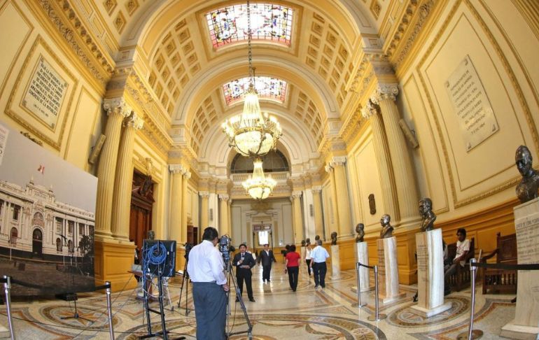 Portada: Congreso continúa sin dar fecha para el ingreso a la prensa al Hall de los Pasos Perdidos y Hemiciclo