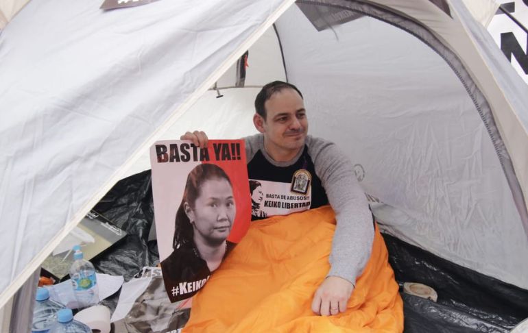 El día en que Mark Vito hizo huelga de hambre por Keiko Fujimori