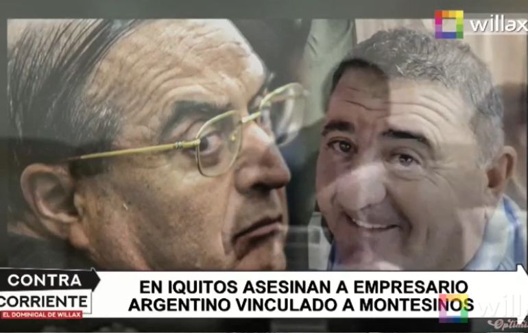 Portada: Empresario acusado de ser socio de Vladimiro Montesinos fue asesinado en Iquitos [VIDEO]