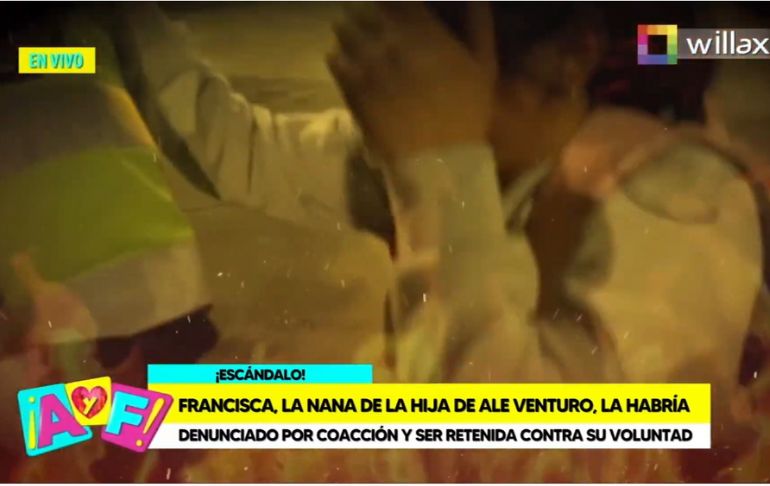 Policías fueron a casa de Rodrigo Cuba para rescatar a la niñera de la hija de Ale Venturo