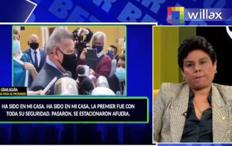 Norma Yarrow: "No podemos entregar una Mesa Directiva a exigencia de un partido político" [VIDEO]