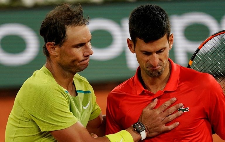 Portada: Djokovic tras perder ante Rafael Nadal: "Ha demostrado por qué es un campeón"