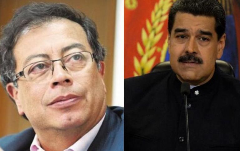 Nicolás Maduro conversó con Gustavo Petro sobre "la paz y el futuro próspero" de Venezuela y Colombia