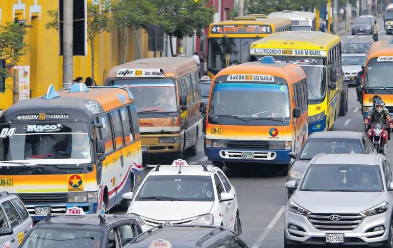 Portada: Paro de transportistas: 16 000 vehículos acatarán manifestación en Lima y Callao