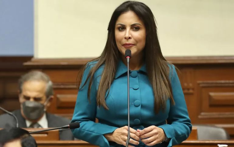 Patricia Chirinos sobre Pedro Castillo: "Va llegando el momento de su vacancia firme y definitiva"