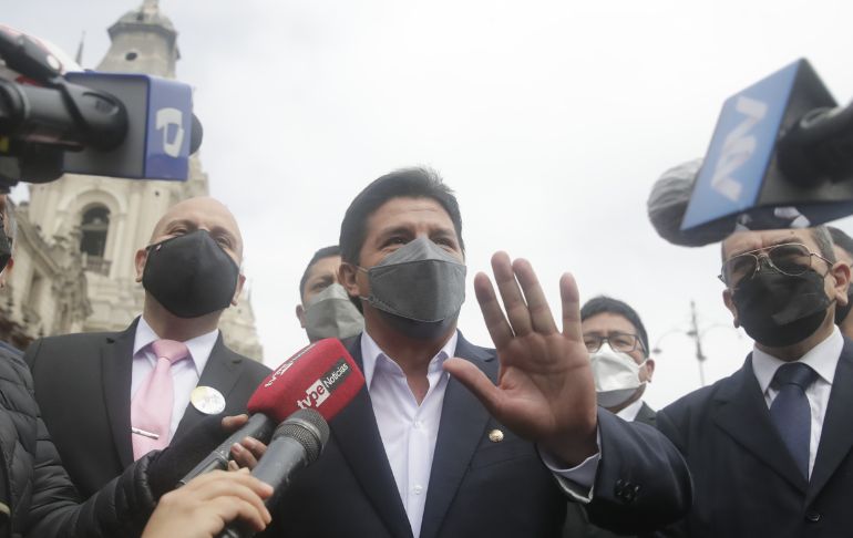 Congresista Flavio Cruz, de Perú Libre, sobre Pedro Castillo: "El presidente gobierna por su lado"