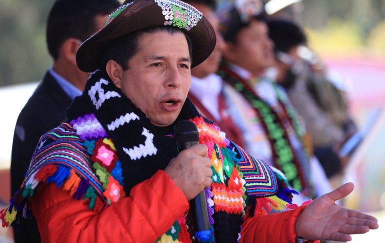 Pedro Castillo tras huir de la Comisión de Fiscalización: "Nosotros tenemos que responder al pueblo"