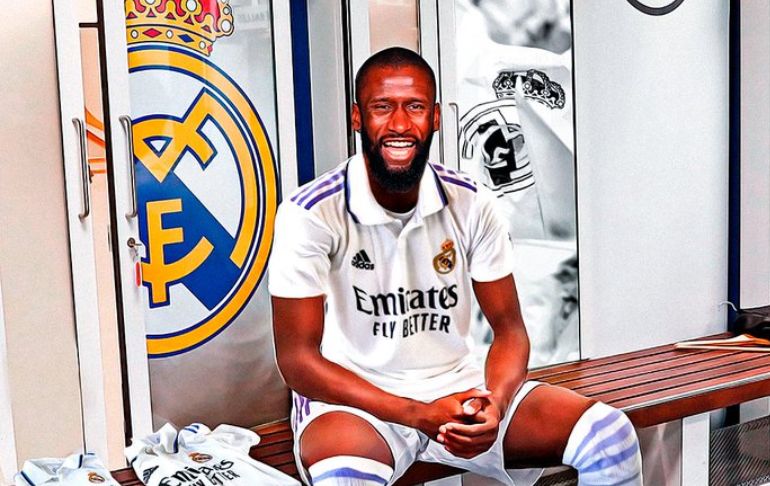 Portada: Real Madrid anunció el fichaje del alemán Rüdiger por cuatro temporadas