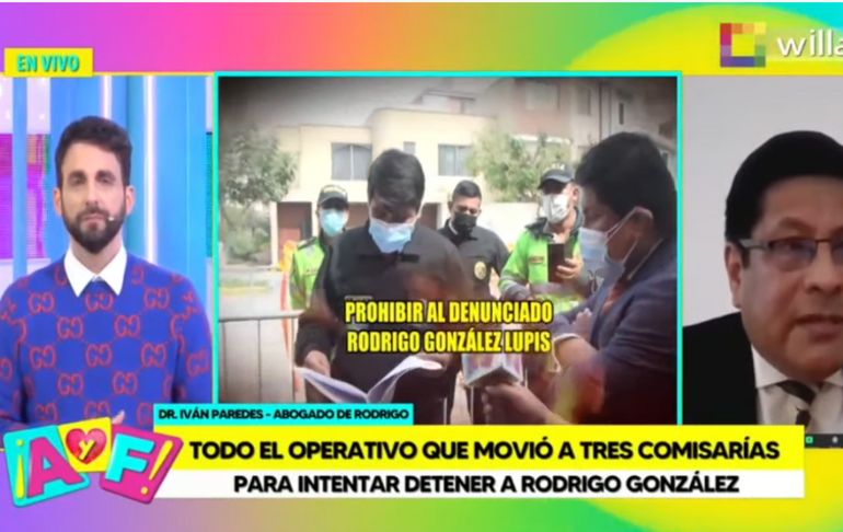 Portada: Rodrigo González: "Estamos gobernados por delincuentes y mafiosos"