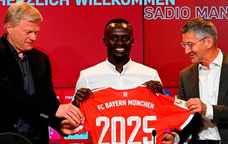 Portada: Sadio Mané: "Me he decidido por el Bayern porque es el mejor proyecto para mí"