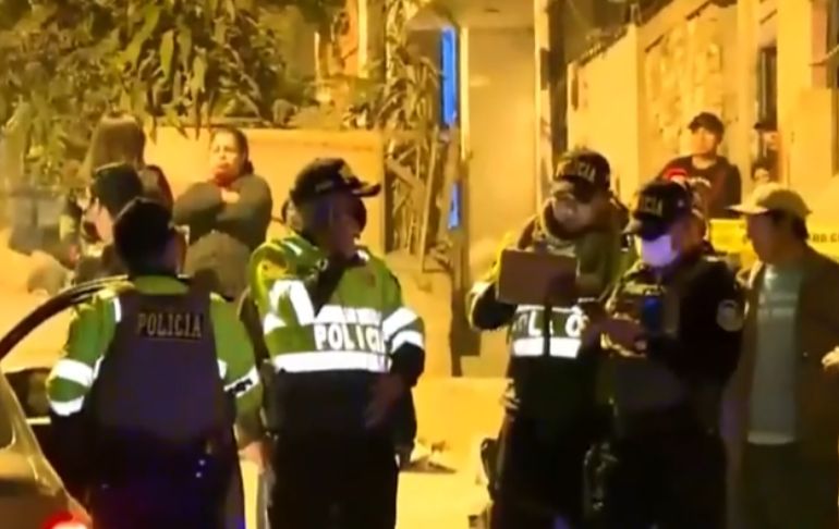 San Juan de Miraflores: policía de civil fue baleada tras resistirse a un robo