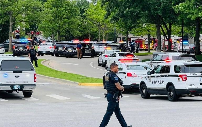 Estados Unidos: cuatro muertos y varios heridos tras tiroteo en hospital en Oklahoma