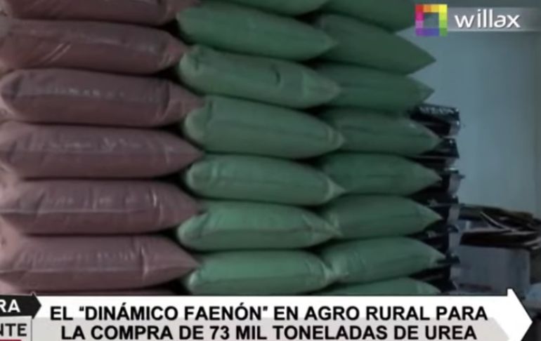 Audios demuestran que había coima de por medio en licitación de AgroRural a favor de MF Fertilizantes para compra de urea [VIDEO]