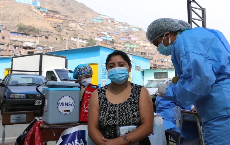 COVID-19: más de 29 millones 387 mil peruanos ya fueron vacunados