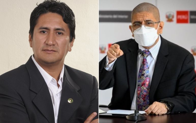 Vladimir Cerrón: "Perú Libre emitió voto consciente a favor de censura a ministro del Interior"