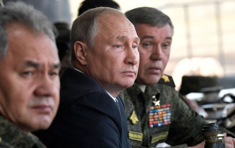 Portada: OTAN pide a Vladimir Putin el fin “inmediato” de la guerra en Ucrania