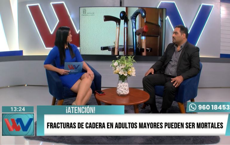 ¡Atención! Las fracturas en adultos mayores pueden ser mortales | VIDEO