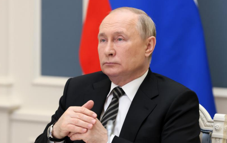 Portada: Vladímir Putin afirma que Estados Unidos tiene "solo intereses"