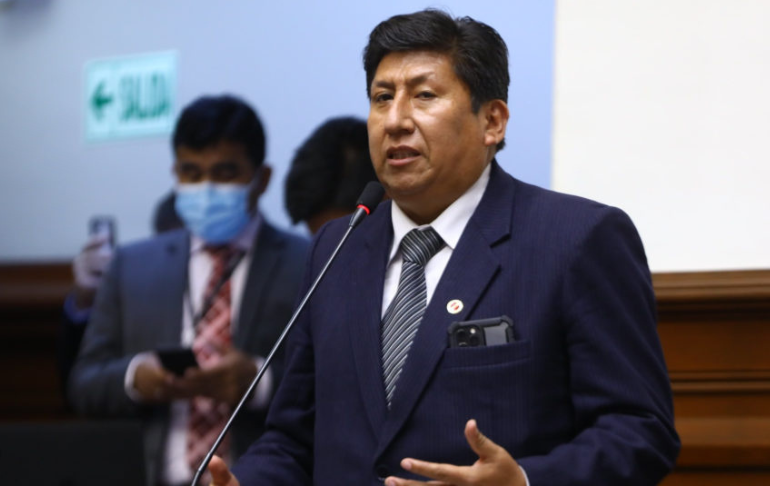 Waldemar Cerrón sobre renuncias a Perú Libre: Si se quieren ir, que se vayan