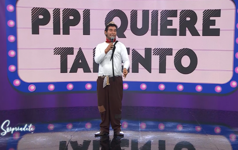 Portada: Sorpréndete: No te puedes perder Pipi quiere talento | VIDEO