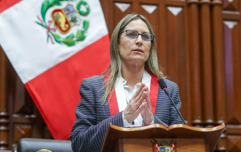 María del Carmen Alva a Pedro Castillo: “Lo mejor para él y el país es que se investigue”