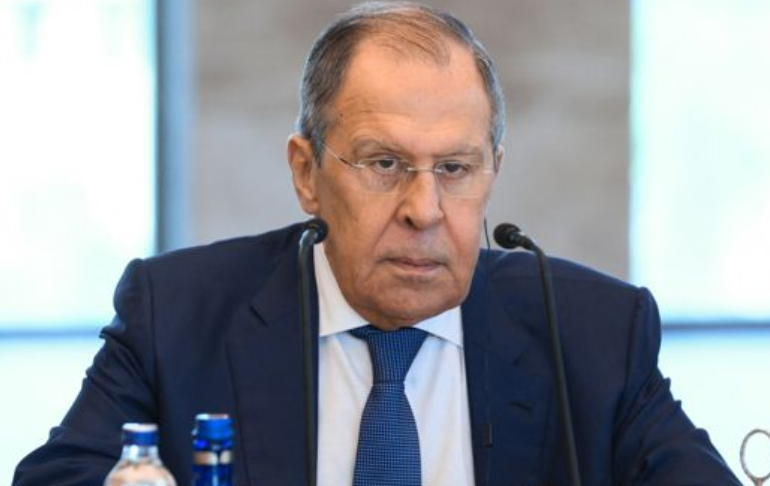 Canciller ruso Serguéi Lavrov afirma que su país no invadió Ucrania