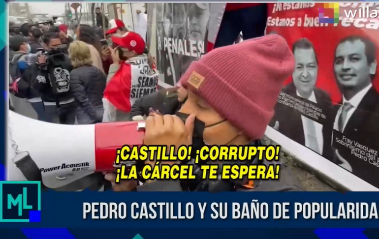 Portada: Pedro Castillo y su baño de popularidad [VIDEO]