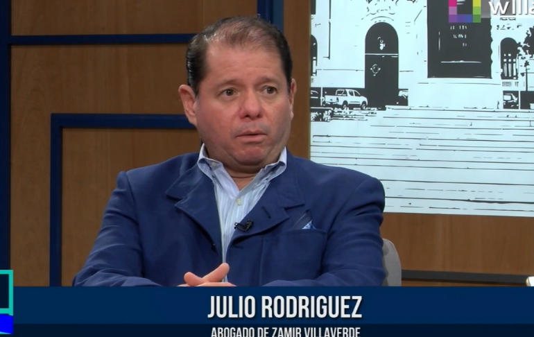 Julio Rodríguez: Pedro Castillo no cumplió ni un año y ya tiene una investigación [VIDEO]