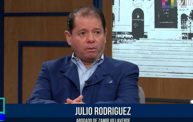 Portada: Julio Rodríguez: Pedro Castillo no cumplió ni un año y ya tiene una investigación [VIDEO]