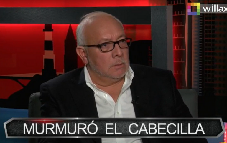 Portada: Juan Carlos Liendo: En las declaraciones de Pedro Castillo está la llave de su vacancia [VIDEO]