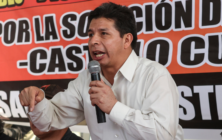 Portada: IEP: Desaprobación de Pedro Castillo llega al 71%