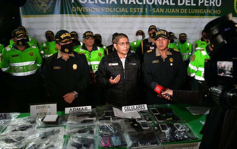 Lima y Callao: más de 700 delincuentes fueron detenidos