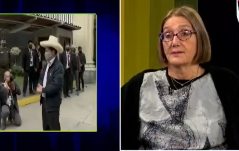 Mariella Balbi sobre reunión de Francisco Sagasti con Pedro Castillo: "Hay algo turbio ahí" [VIDEO]