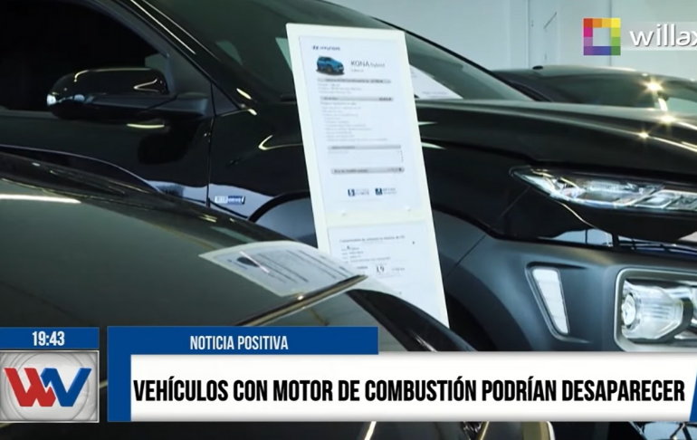 Portada: INFORME: Vehículos con motor de combustión podrían desaparecer [VIDEO]