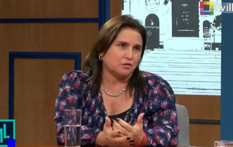 Portada: Marisol Pérez Tello: Vladimir Cerrón sabe que el desprestigio del presidente va a arrastrar a Perú Libre