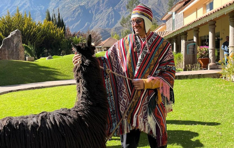 Portada: Gianluca Lapadula durante visita a Cusco: “Siempre más orgulloso de mi sangre” | VIDEO