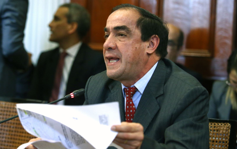 Yonhy Lescano afirma que Acción Popular no debería integrar la próxima Mesa Directiva