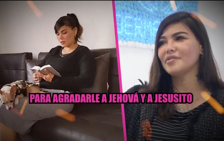 Angie Jibaja se borra tatuajes y se convierte en testigo de Jehová: "Quiero limpiarme"