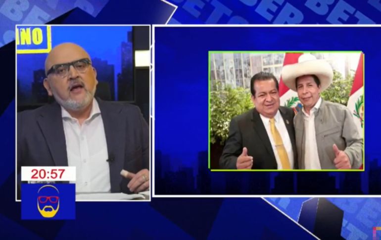 Bruno Pacheco padece de un cáncer al colón muy severo, revela Beto Ortiz [VIDEO]
