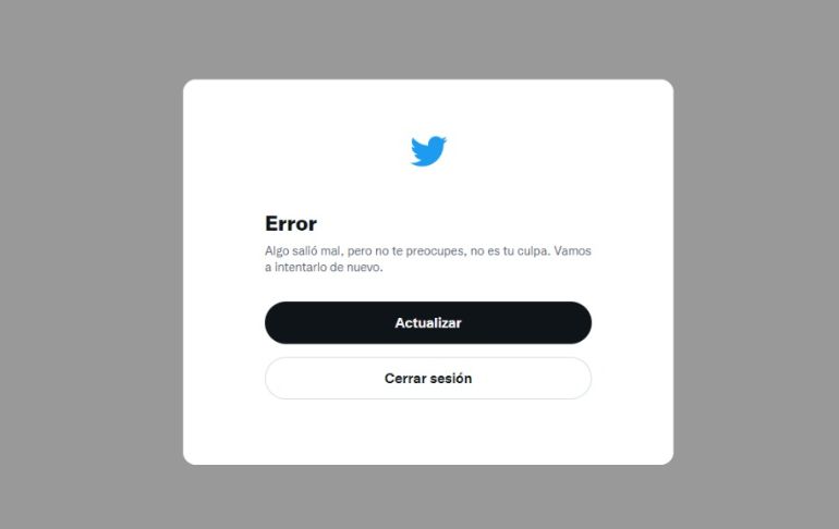 Portada: Twitter: usuarios reportan la caída mundial de la red social